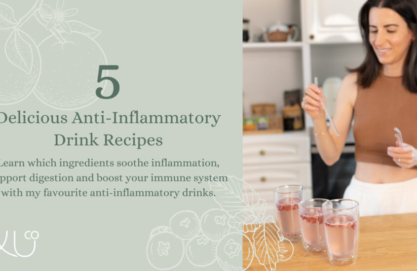 blog cover anti inflammatory drink recipe